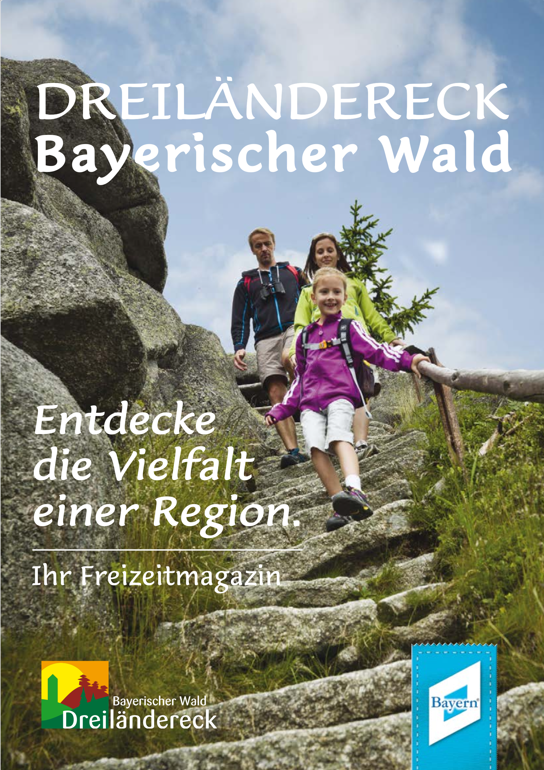 Broschüre Dreiländereck Bayerischer Wald