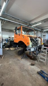 Restaurierung Unimog_Bild1